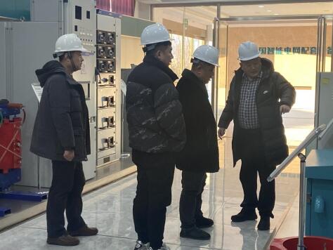 中电一建杜总一行来我公司参观考察