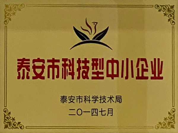 泰安市科技型中小企业